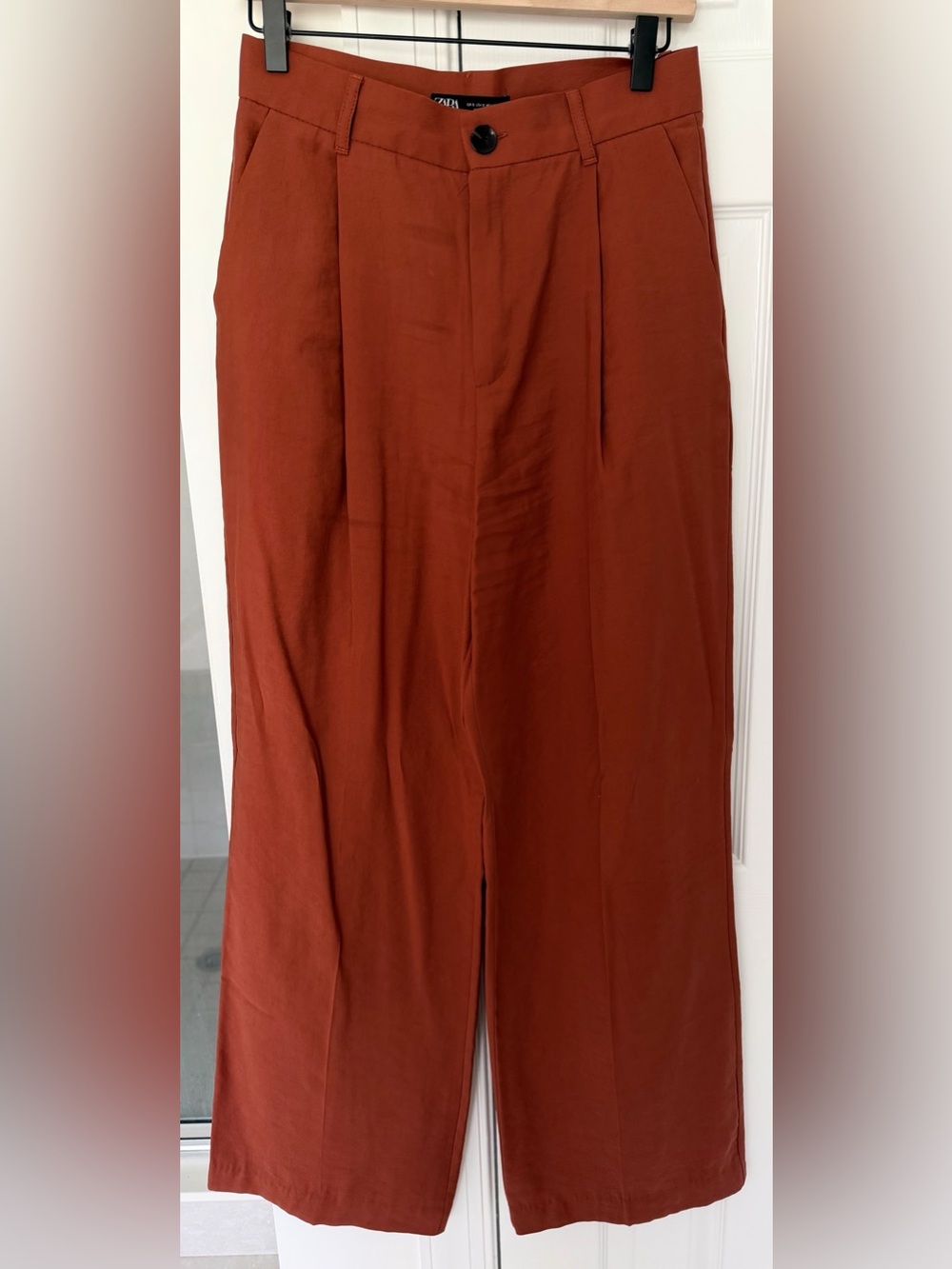 ZARA Women’s Wide-Leg Casual Pants - Size Sm